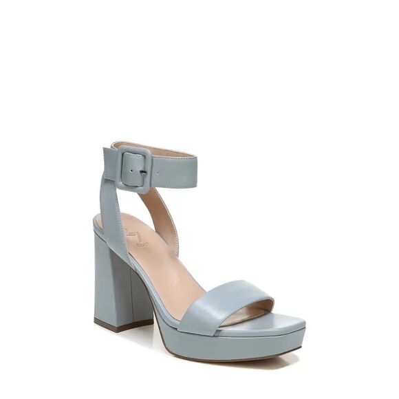 27 Edit Naturalizer Jaselle Platform High Heel Sandal In Glacier Grey Size 8 - Picture 1 of 12